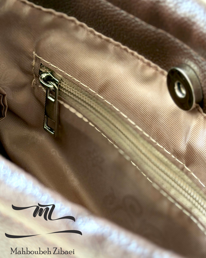 جزییات داخل کیف mz design