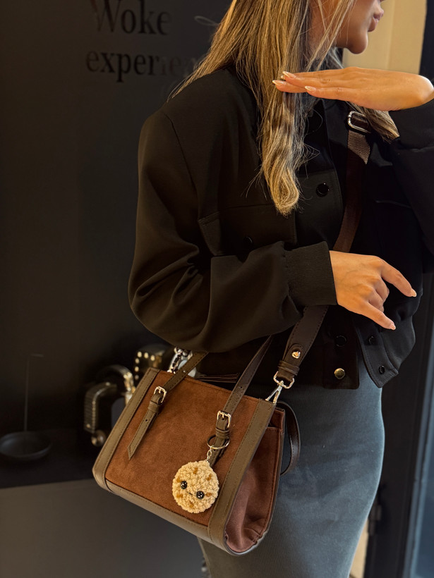 آویز کیف (چارم بگ) دخترونه کوکی عروسکی